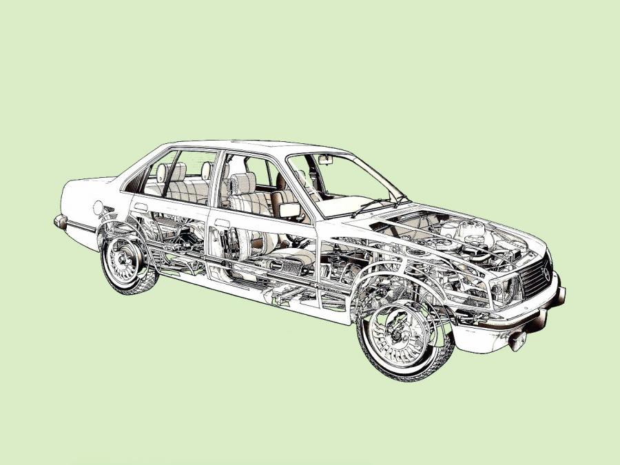 Схема Opel Rekord 1977 года  (фото 11 из 17)